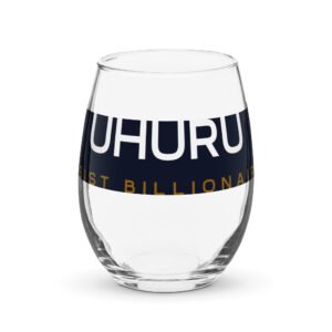 Stemless wine glass- F**k Billionaires