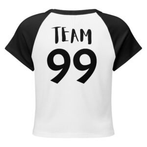 Women’s micro rib raglan baby tee